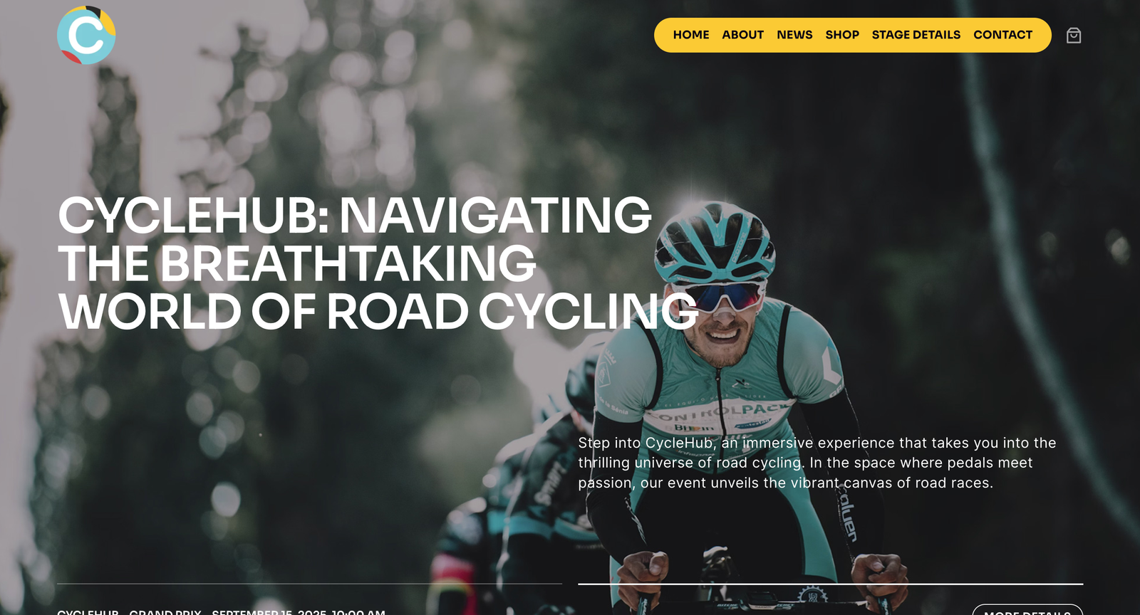 Amatikiti CycleHub Demo Event Page