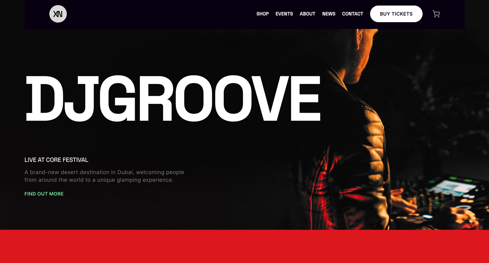 Amatikiti DJGroove Demo Event Page