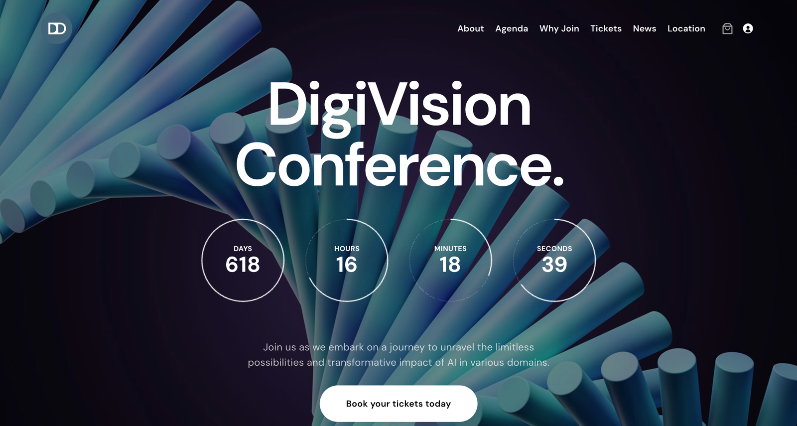 Amatikiti DigiVision Demo Event Page
