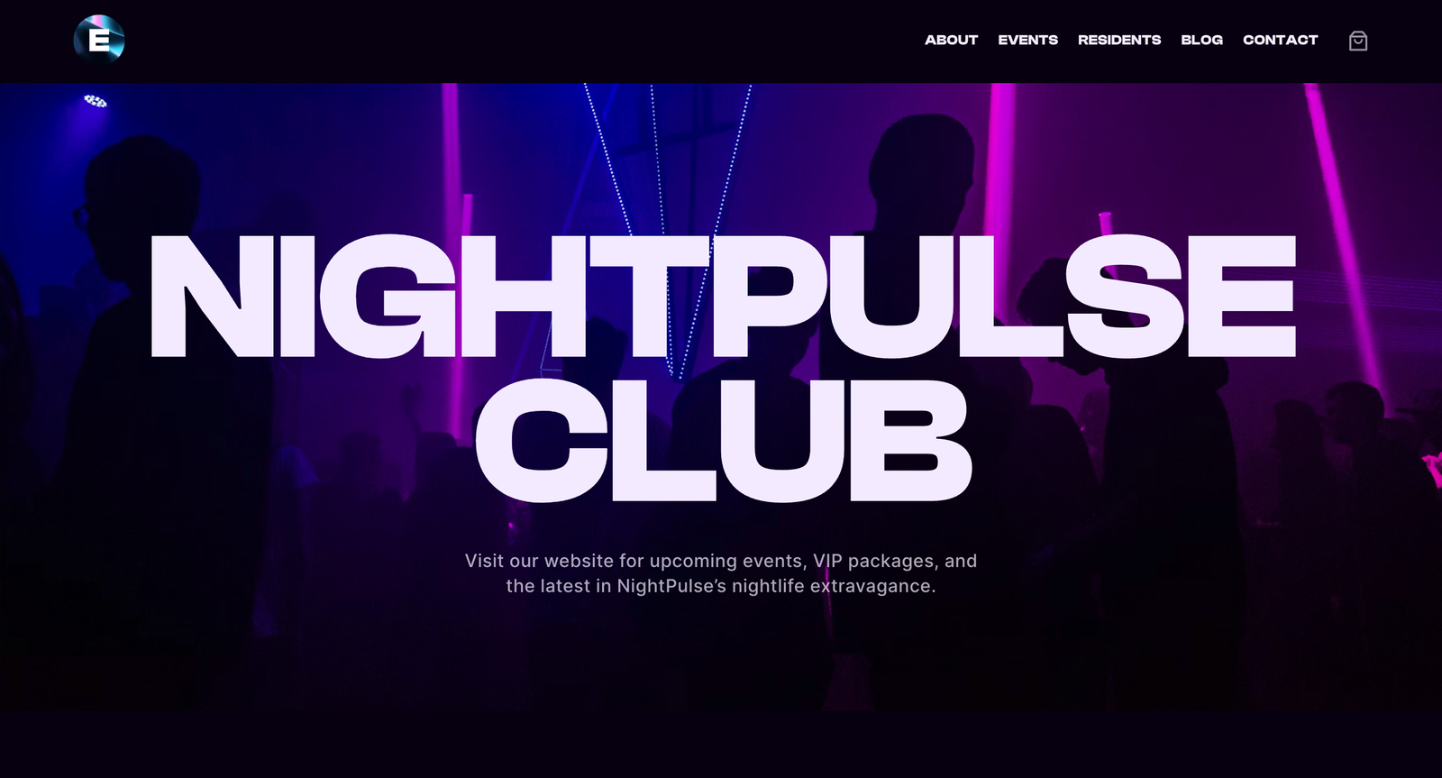 Amatikiti NightPulse Demo Event Page
