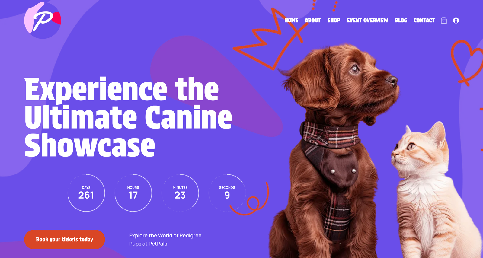 Amatikiti PetPals Demo Event Page